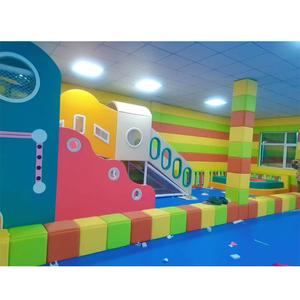 Equipo de Juegos Interior Modular para Niños, con Áreas de Trampolín Expandibles, para Uso en Guarderías - Product Image 1