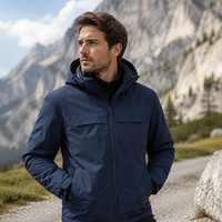 Veste imperméable pour homme, coutures flexibles et sans coutures, idéale pour le cyclisme par temps de pluie, les sorties en vélo sur route et les voyages en plein air