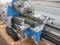 SUMORE Nouveau Tour à métaux manuel horizontal de table 220V 290mm SP2129-I