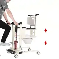 הידראולי מטופל העברת כיסא גלגלים עם אסלה העברת שרותים נכים מקלחת כיסא גלגלים כיסא אסלה