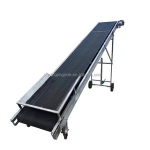 Hoge Capaciteit Draagbare Vouwband Transportband Hogetemperatuurbestendige Mijnbouwtransportband Toegepast Op Steenmateriaalfabriek - Product Image 3