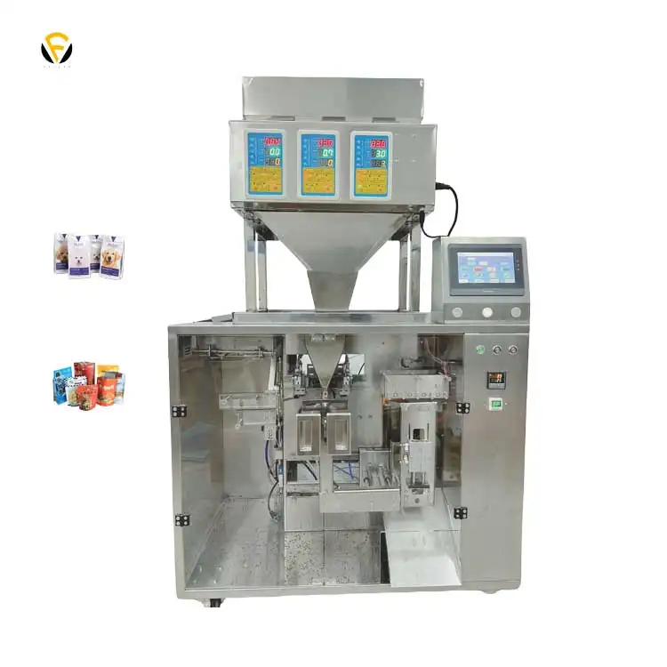 Automatic Granule Packing Machine Doypack Filling Machine Coffee Bean Candy Candis Seeds Grain Pouch Premade Bag Packing Machine