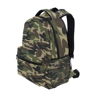 Wholesale Customs School Bag <b>Backpack</b> <b>Waterproof</b> Casual Camouflage Stripe Design Cheap Price for Sale - Product Image 3