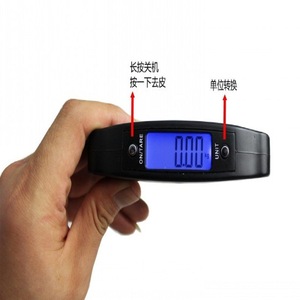 Mini Portable Electronic Scale 50kg 10g Accuracy <b>Hook</b> Style For Luggage Travel Weighing <b>Plastic</b> Body Battery Powered - Product Image 2