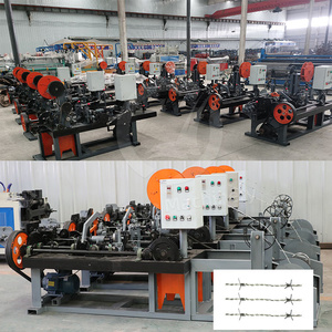 Trung Quốc Nhà sản xuất duy nhất đôi Xoắn sắt lưới hàng rào dao cạo barb dây Máy hàn để làm cho dây thép gai - Product Image 5