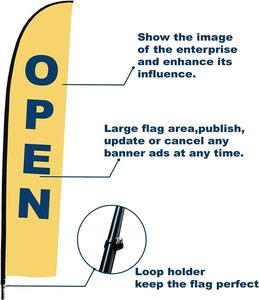 Admax Tất Cả Các Sợi Thủy Tinh Quảng Cáo Bali Bow Sail Tùy Chỉnh In Ấn Bay Biểu Ngữ Swooper Giọt Nước Giọt Lá Cờ Biểu Ngữ Bãi Biển Cờ - Product Image 4