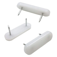 Meubles en plastique chaise jambe pieds coussinets glissent clous ongles meubles curseurs bois dur chaise jambe sol protecteurs armoire attaches