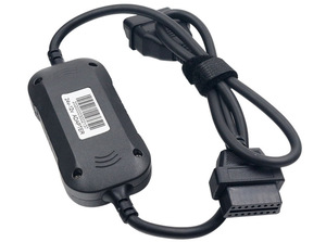 Adaptateur convertisseur 24V vers 12V pour camion – OBD2 pour camion diesel lourd, noir et rouge L318 - Product Image 4