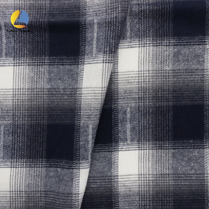 工場直糸染めフランネル生地ツイル織り素材100% コットンジャカードチェック生地クラシックスポーツウェア用 - Product Image 6