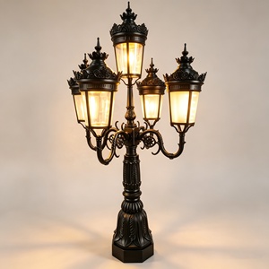 Lámpara de Patio LED Moderna de Lujo, Fabricada en Aluminio Fundido, IP65 Impermeable y de Ahorro de Energía - Product Image 1