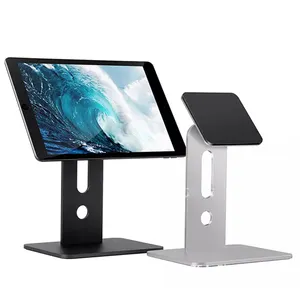 Desktop tablet holder floating magnetic stand for iPad Pro Aluminum alloy adjustable rotatable magnetic tablet stand for iPad