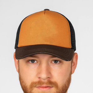 Casquette de camionneur unisexe avec fermeture à pression réglable, casquette de camionneur promotionnelle personnalisée pour les entreprises, casquette de camionneur élégante avec dos en maille - Product Image 2