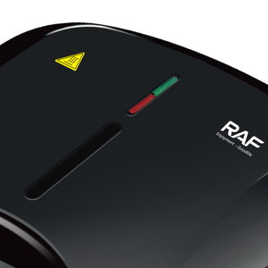 <span class=keywords><strong>Sandwichera</strong></span> Eléctrica RAF de 750W con Revestimiento Antiadherente, Calentamiento de Doble Cara, Diseño Compacto para Desayunos y Snacks Rápidos - Product Image 4