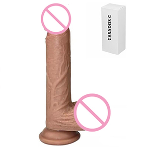 Dildo Realistico in Silicone di Grado Medicale da 8 Pollici con Ventosa, Giocattolo per Masturbazione per Donne e Coppie - Product Image 2