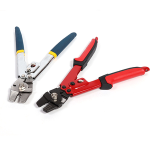 Kit de crimpado de cables de acero de alto carbono Powerlift, alicates crimpadores, engarzador de cables, mangas de crimpado chapadas en titanio para reparación automotriz 0.1-2.2mm - Product Image 1