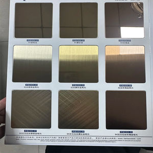 Wasserwellen-Edelstahlblech Dekorative Metallplatte Wandverkleidung Spiegelfinish für Hotel Einzelhandel Innenbereich - Product Image 3