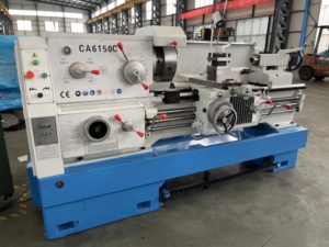 Tour à métaux conventionnel à banc horizontal à grande ouverture CA6150 de haute précision pour charges moyennes - Product Image 2