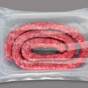 Película de vacío de alta barrera coextruida para envasado de alimentos al por mayor para carne y salchichas
