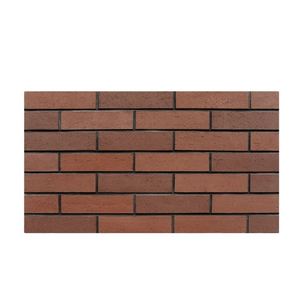 Revêtement mural en <span class=keywords><strong>pierre</strong></span> rouge de briques de <span class=keywords><strong>parement</strong></span> d'argile flexible mince de MCM pour la décoration extérieure de mur - Product Image 1