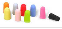 Bouchons d'oreilles réutilisables en mousse PU avec logo, anti-bruit, confortables et doux pour dormir – Cadeau promotionnel pour hôtels d'affaires