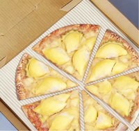 Papier absorbant l'huile de qualité alimentaire jetable pour pizza, format personnalisé, résistant à la graisse