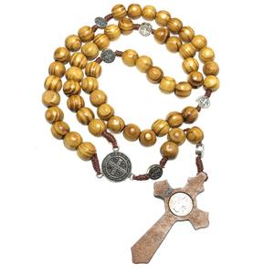 Lave + Empereur Pin Pierre 6MM Pierre Naturelle Collier de Perles de Prière Islamique Chapelet Musulman - Product Image 2