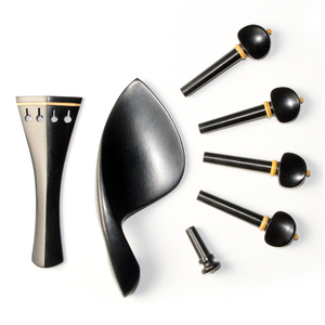 Fashionable Good Quality Complete With <strong>Ebony</strong> Violin Accessories Set - Product Image 1