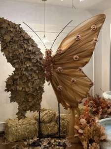 Décoration de papillon géante et exquise pour mariage, banquet, fête d'<span class=keywords><strong>anniversaire</strong></span>, vitrine de magasin commercial, thème rustique d'automne - Product Image 1