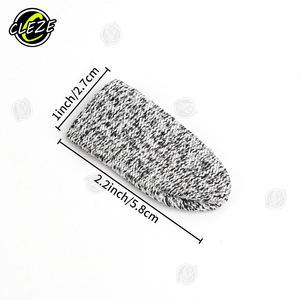 CLEZE Anti Corte Seguridad Finger Cots Guantes Envoltura de vinilo Reutilizable Resistente a Cortes - Product Image 5