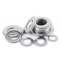 304 Stainless Steel Thickened Flat Washers Plate M3M4M5-M20 Plain Heavy Industry Use Factory Customized High Quality Hot Sale