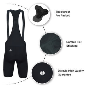 Pantaloncini da Ciclismo Darevie Personalizzati con Imbottitura in Spugna ad Alta Densità per Lunghe Sessioni di Guida, con Tasca - Product Image 2