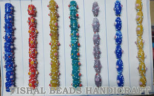 Nouveau design perles rondes en vrac dans des couleurs mélangées perles de verre en cristal fantaisie pour bijoux bracelet et perles de verre au chalumeau - Product Image 3