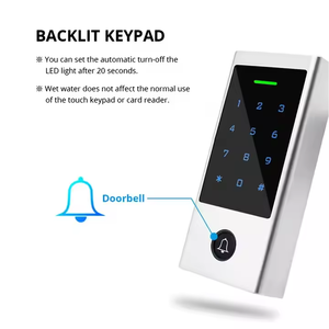 Su geçirmez Tuya WiFi akıllı erişim kontrol terminali ücretsiz SDK ile 125KHz RFID kart okuyucu Tuya kapı kilidi - Product Image 4