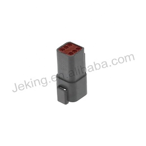 Jeking ขั้วต่อยานยนต์ใหม่ของแท้ <span class=keywords><strong>DT04</strong></span>-<span class=keywords><strong>6P</strong></span>-<span class=keywords><strong>C015</strong></span> 250V -55C เป็น + 125C - Product Image 2