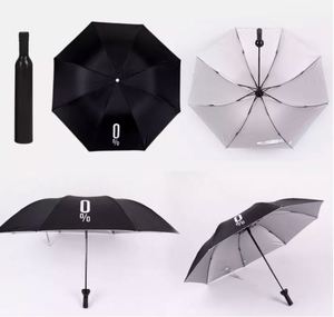 Parapluies pliants 3 sections LOTUS modernes, personnalisables, pour cadeaux d'affaires, voyages, par temps pluvieux ou ensoleillé, avec impression de logo - Product Image 2