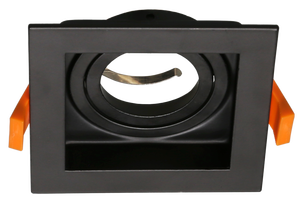 Applique encastrée carrée à LED réglable, cadre en aluminium, luminaires de plafond encastrés, support GU10, anneau de montage carré EvoliteLL <span class=keywords><strong>SQ1</strong></span> - Product Image 3