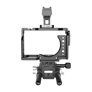 Jaula para cámara YELANGU CA7 para la serie <span class=keywords><strong>Sony</strong></span> A7 (A7K, A7II, <span class=keywords><strong>A7III</strong></span>, A7SII, A7RIII, A7RII, A7X) y otras cámaras compatibles. - Product Image 3