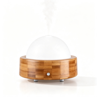 Diffuseur d'arômes ultrasonique de table, type USB, facile à déplacer, avec lumière nocturne à 7 couleurs, humidificateur d'huiles essentielles pour aromathérapie