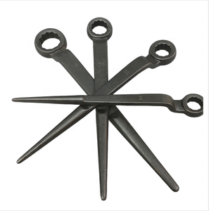 Clé à molette à tête unique en acier au carbone robuste de 24-85 mm, clé à pied de poule à col haut, utilisée pour les machines industrielles - Product Image 3