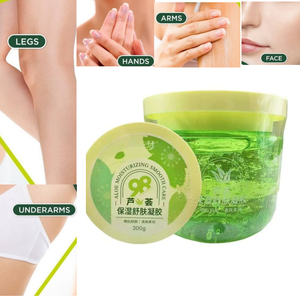 Gel lidah buaya multiguna 100% ekstrak murni pelembap wajah Perawatan titik jerawat reparasi matahari untuk semua jenis kulit | - Product Image 6