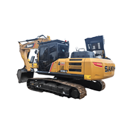 Excavatrice hydraulique d'occasion SANY SY265C 26,5 tonnes pour travaux de construction