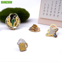 Fabricant de badges personnalisés en gros – Épingles de revers en émail dur, badges en alliage de zinc, émail souple personnalisé