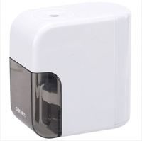 Taille-crayon électrique automatique en plastique et métal avec USB, design fantaisie mignon pour étudiants, emballage en boîte colorée pour l'école et le bureau