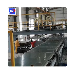 Máquina de fabricación de placas de yeso de suministro de fábrica, máquina de fabricación de placas de yeso con alta calidad