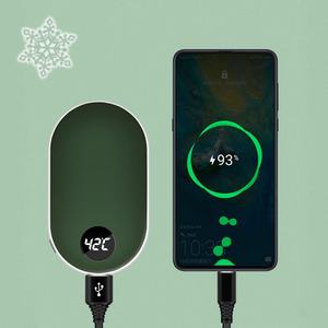 Calentador de Manos M-Queen con Logotipo Personalizado, Banco de Energía Reutilizable, Calentador de Manos Eléctrico Portátil, Calentador de Manos Recargable por USB - Product Image 4