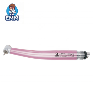 Светло-розовый высокоскоростной стоматологический наконечник с кнопочным зажимом, тройным водяным охлаждением, инструмент для стоматологов, сделано в Китае - Product Image 5