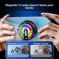 Refroidisseur de téléphone en métal ABS TL03 à semi-conducteurs, clip arrière 2-en-1 avec fixation magnétique universelle pour gaming et streaming en direct