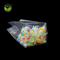 Sacs d'emballage transparents en OPP avec soufflet latéral et fond carré pour bonbons