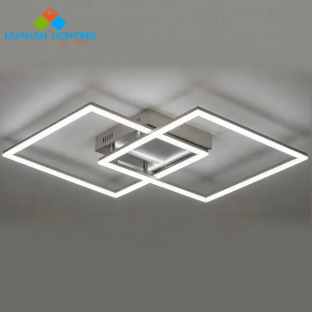 Hot Verkoop 300X300Mm 2*24W Led Plafond Verlichting Lampen Opbouw Moderne Led Plafond Verlichting