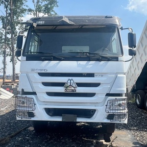 Camion benne lourd d'occasion SINOTRUK HOWO 8x4 12 roues 371 375 380HP Diesel pour travaux de terrassement en Afrique - Promotion - Product Image 1